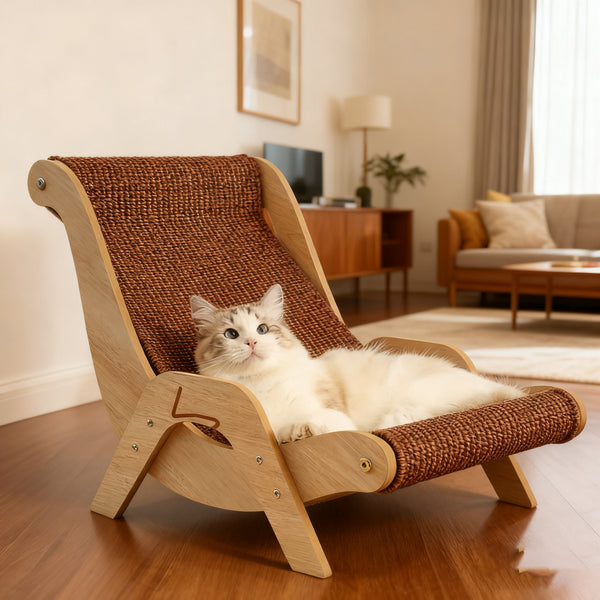 2-in-1 Cat Scratcher Sofa – Scratching &amp; Resting in One, Protecting Your Home Effortlessly